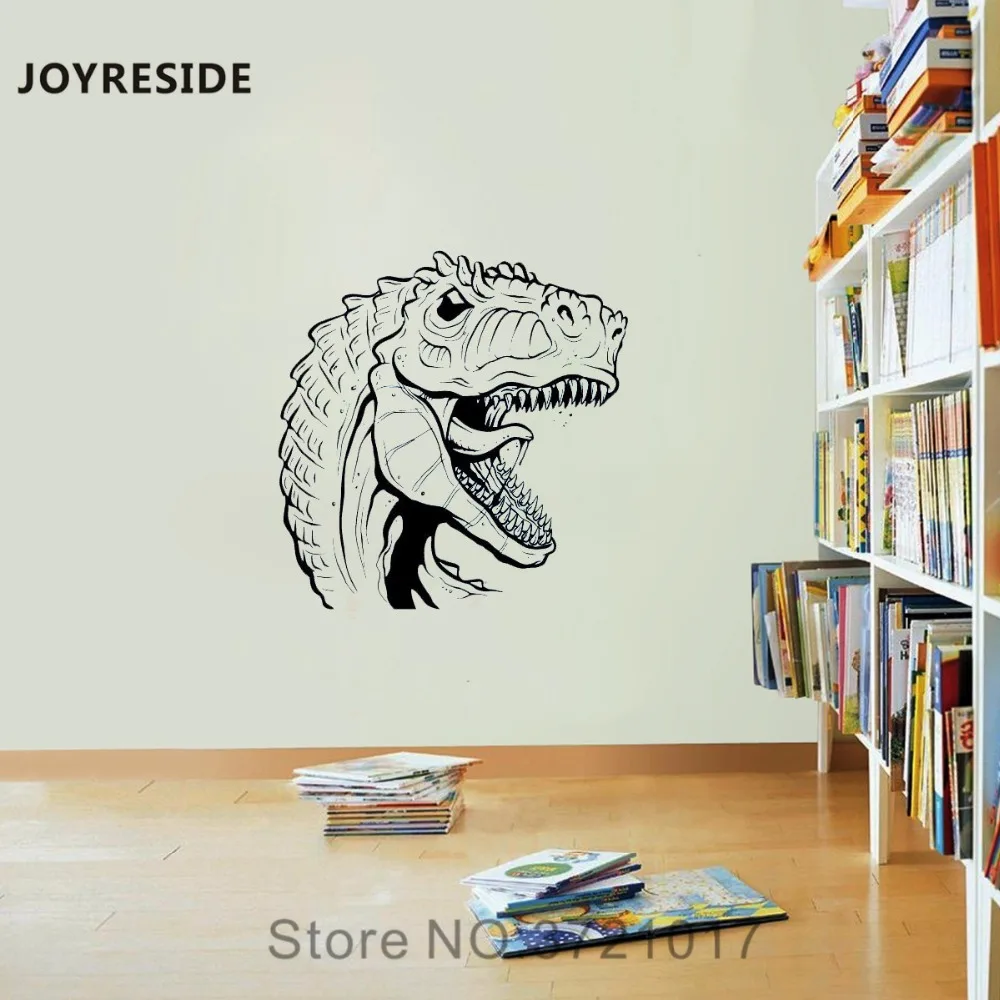 

JOYRESIDE Animal Raptor Wall Dinosaur Ancient Reptile Decal Vinyl Sticker Decor Bedroom Kids Room Living Room Interior MuralA348