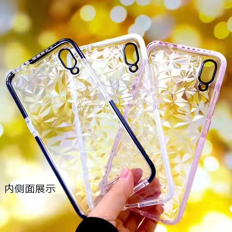 Модный Роскошный прозрачный мягкий чехол со стразами для Apple iphone 6 7 8 Plus X XR XS Max