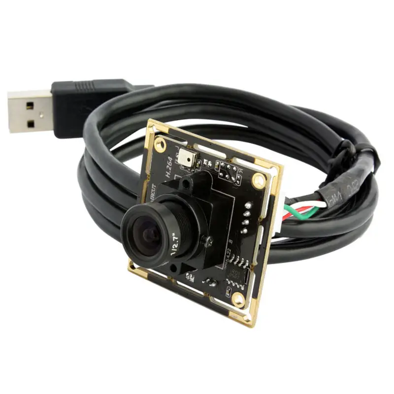ELP 720p Hd видео наблюдение UVC H.264 USB камера модуль с аудио микрофоном для Android Windows