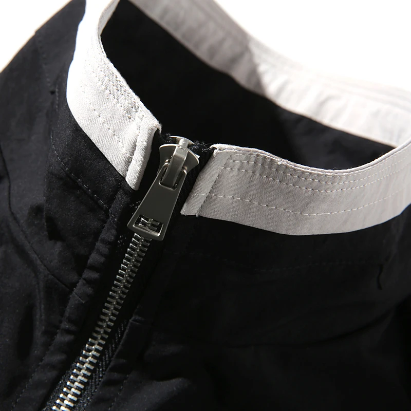 2019 Для мужчин на молнии модная куртка Повседневное Очаровательная Стиль большие