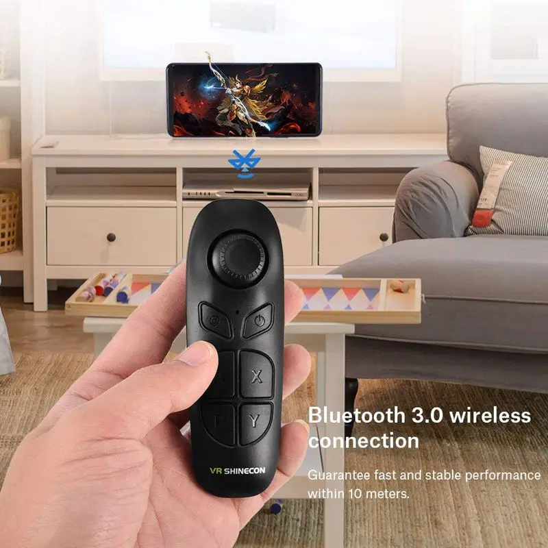 Портативный беспроводной Bluetooth игровой контроллер SHINECON геймпад для смартфонов