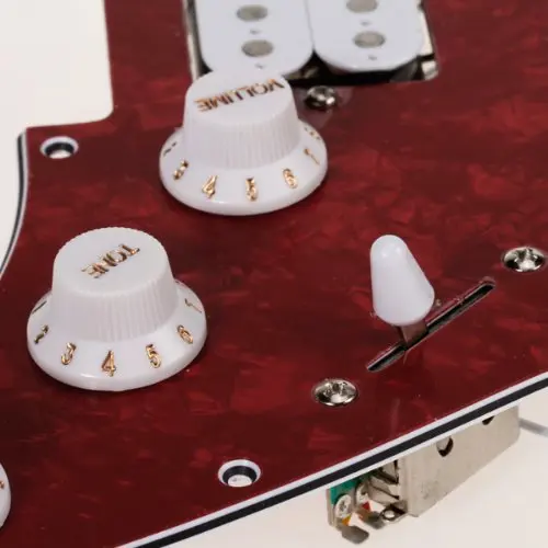Загружено Prewired Pickguard для Электрогитары красный|loaded prewired pickguard|prewired pickguardpickguard loaded |