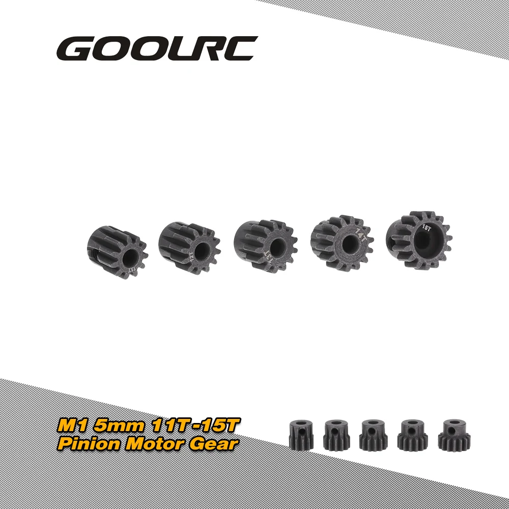 GoolRC M1 5 мм 11T 12T 13T 14T 15T Шестеренчатый двигатель комбинированный комплект для 1/8