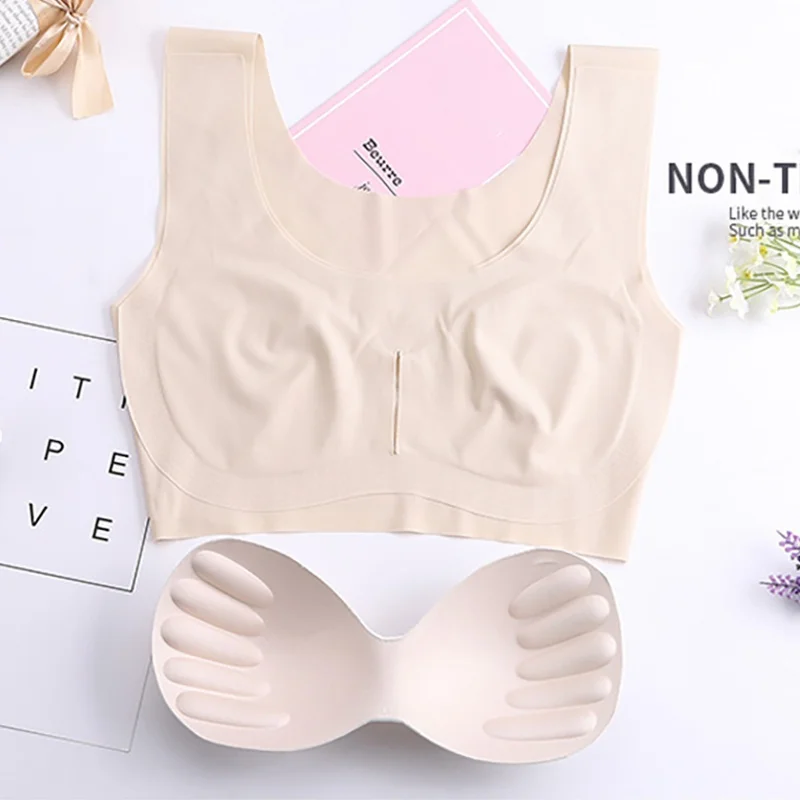 Япония Корея Досуг сна обслуживания бюстгальтер полная чашка фиксированный