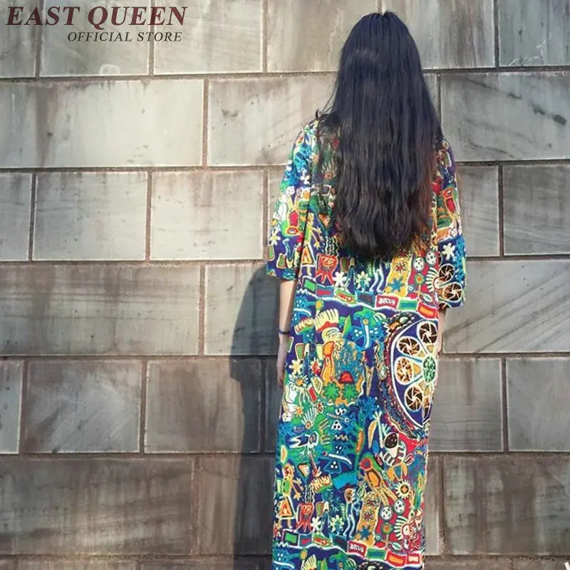 Платье в богемном стиле одежда хиппи женские шикарные платья бохо KK1388 H |