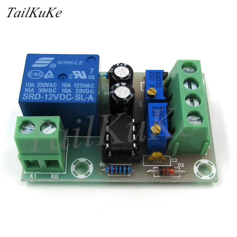 Контроль зарядки аккумулятора плата управления зарядным устройством 12 В