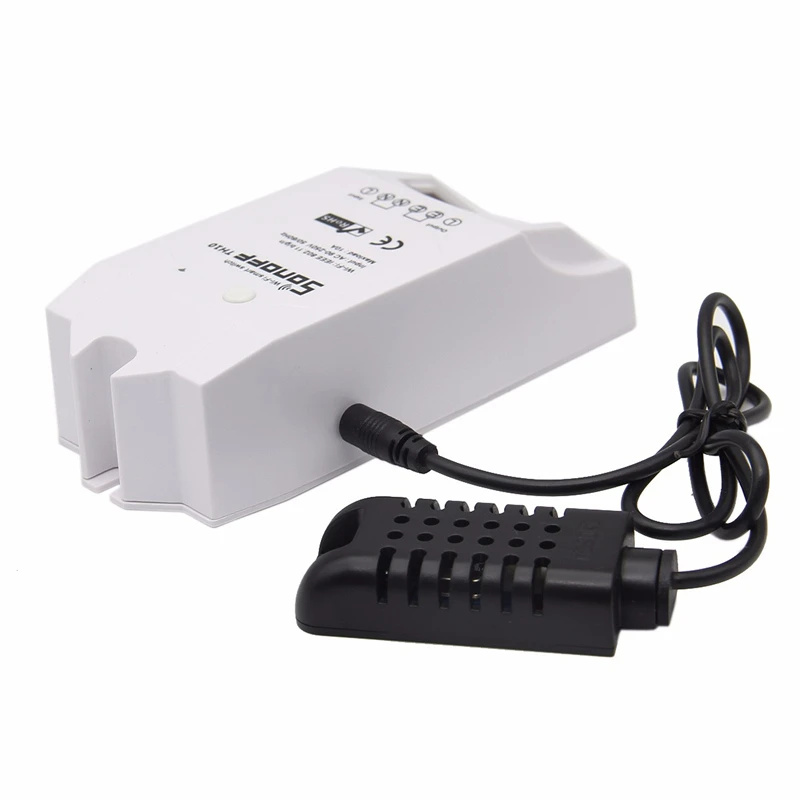 SONOFF TH10 DIY 10A 2200 Вт умный дом Wi Fi Беспроводной датчик температуры и влажности
