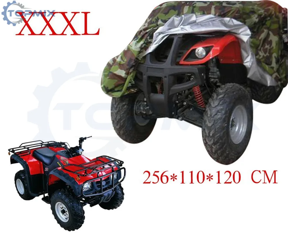 M/L/XL/XXL/XXXL 190T Camo ATV Quad Bike Cover Waterproof Dustproof Anti-UV for Yamaha Raptor Grizzly Bruin Kodiak Big Bear | Автомобили и