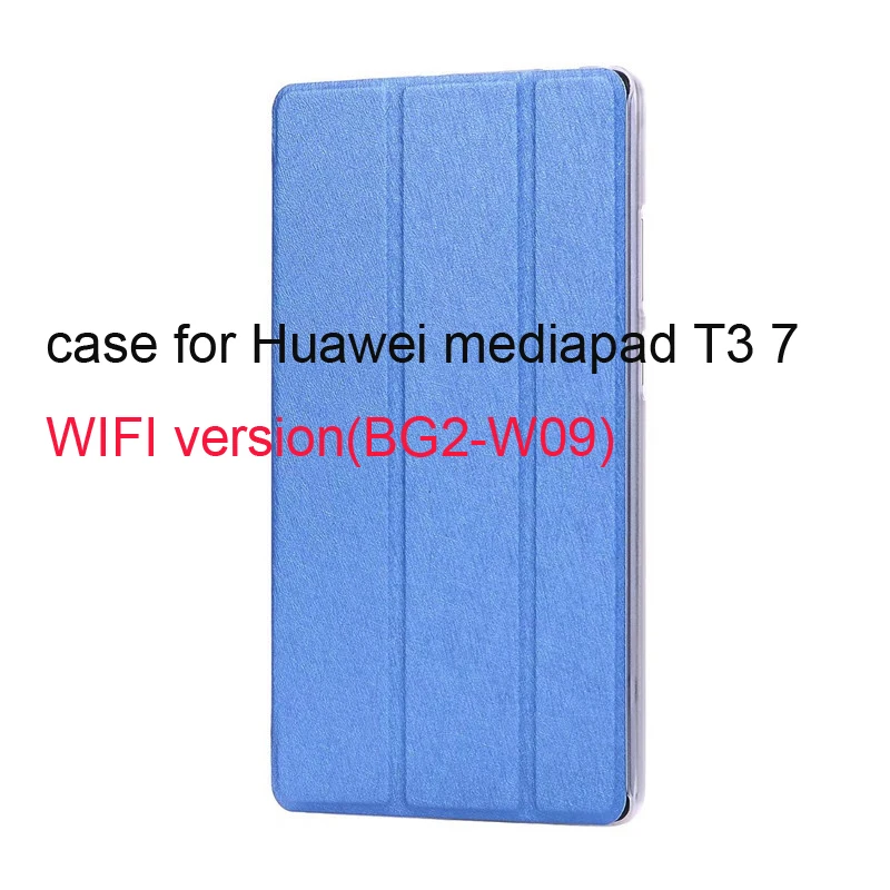 Чехол для huawei MediaPad T3 7 wifi BG2-W09 откидная крышка для huawei MediaPad T3 7,0 3g BG2-U01 7 ''чехол для планшета - Цвет: T3 7 WIFI lan