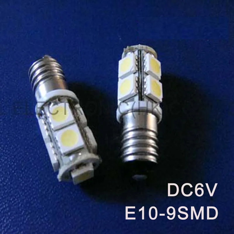 

High quality DC6.3V 6V E10 Led Warning Signal,Indicating Lamp,Pilot lamp,Instrument Light,pinballs Bulb free shipping 10pcs/lot