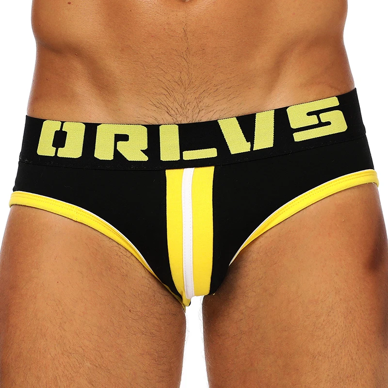 ORLVS 2019 Gay Jockstrap 4Pcs/lot Underwear Cotton Sissy Panties Thong Men String Cueca Sexy Backless crotch Briefs OR164 |