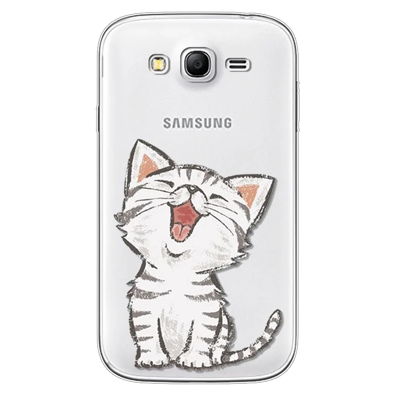 xiaomao Милый чехол для samsung Galaxy Grand Neo Plus I9060, силиконовый Ультратонкий Мягкий ТПУ резиновый прозрачный чехол с принтом - Цвет: xiaomao