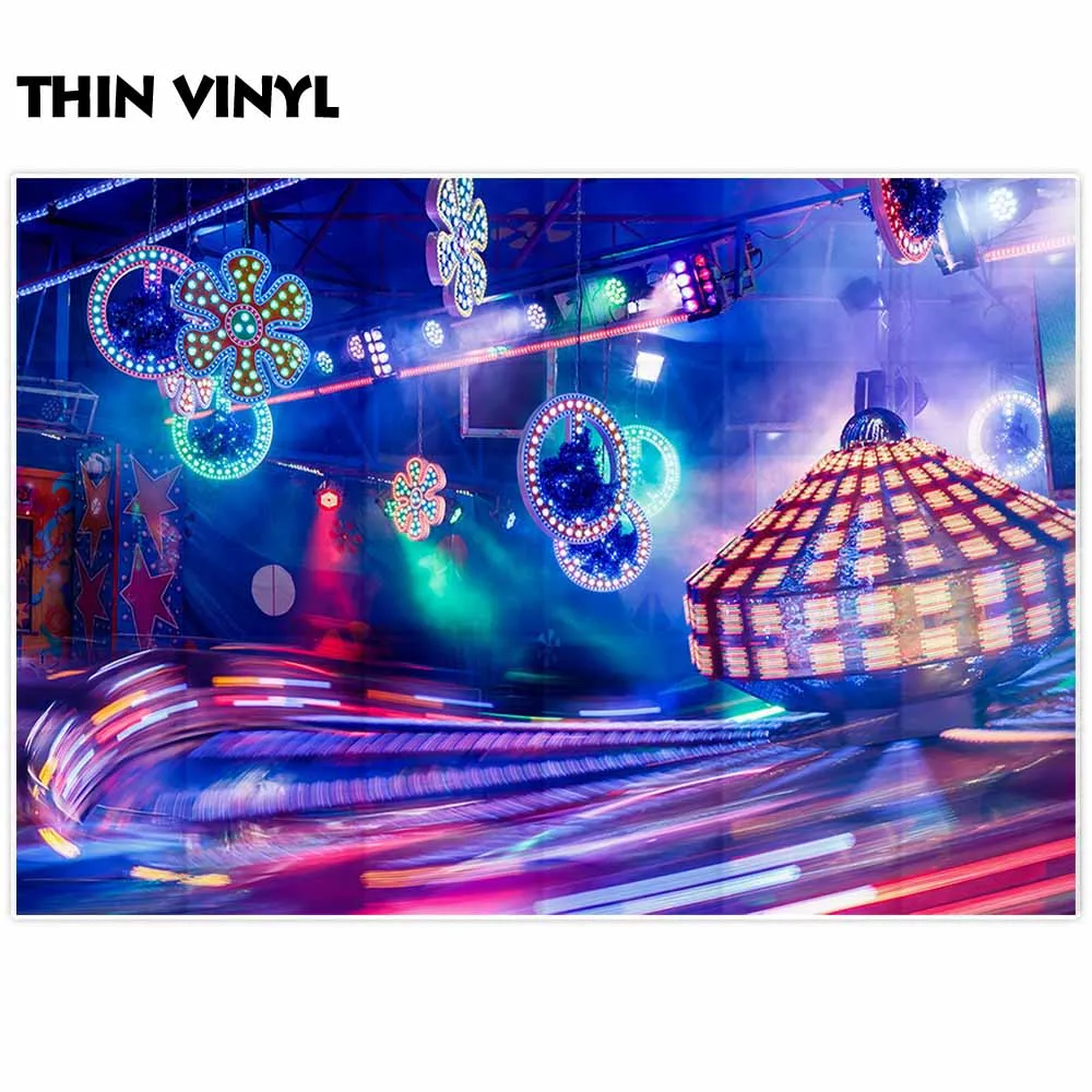 Allenjoy фоны для фотостудии красочная сценическая Снежная лампа украшение Хайд