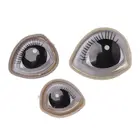 10 наборов забавных мультяшных треугольных пластмассовых глаз для плюшевый медведь, куклы, игрушки, куклы с животными, аксессуары для детей