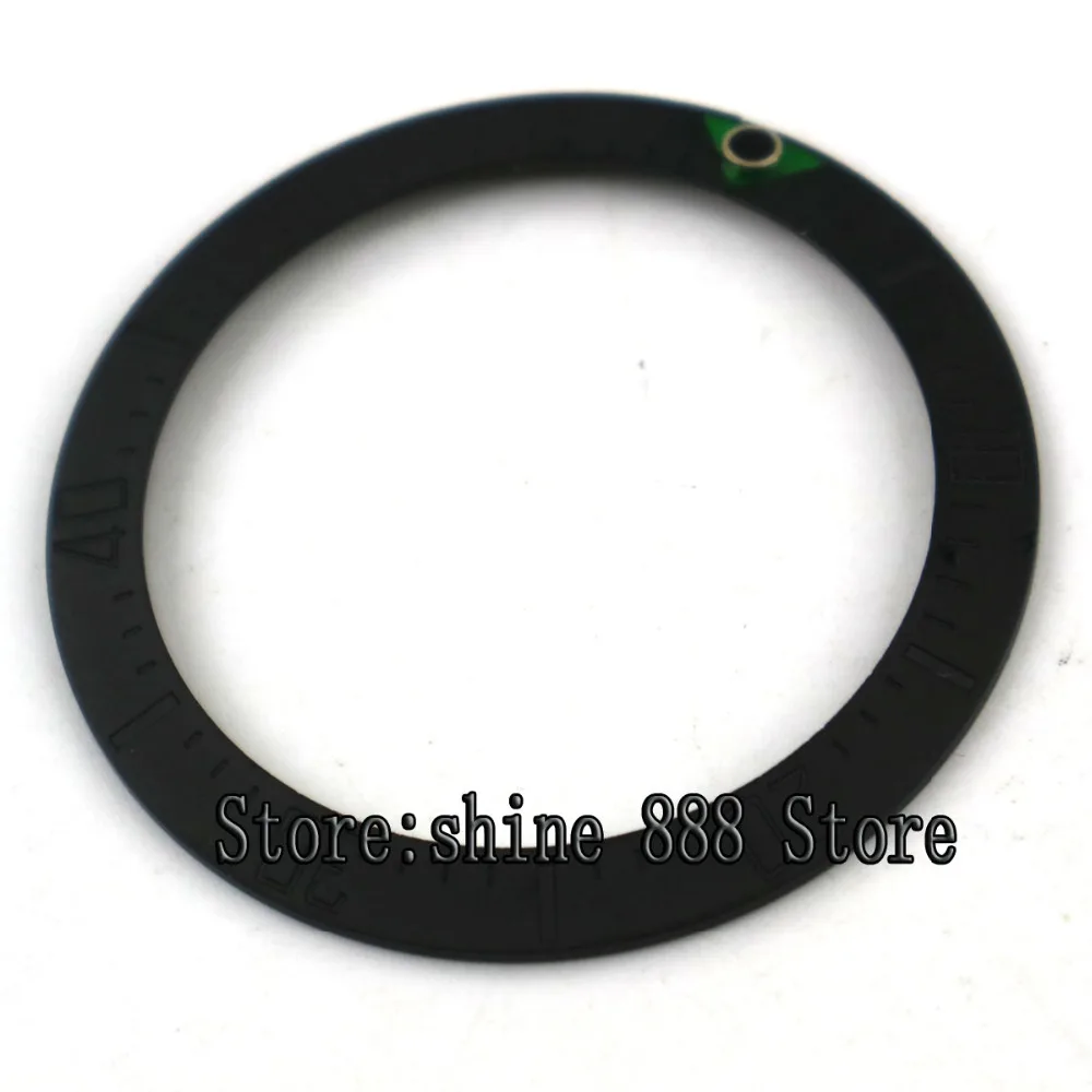 

39.8mm brushed black ceramic bezel insert for 44mm sea watch