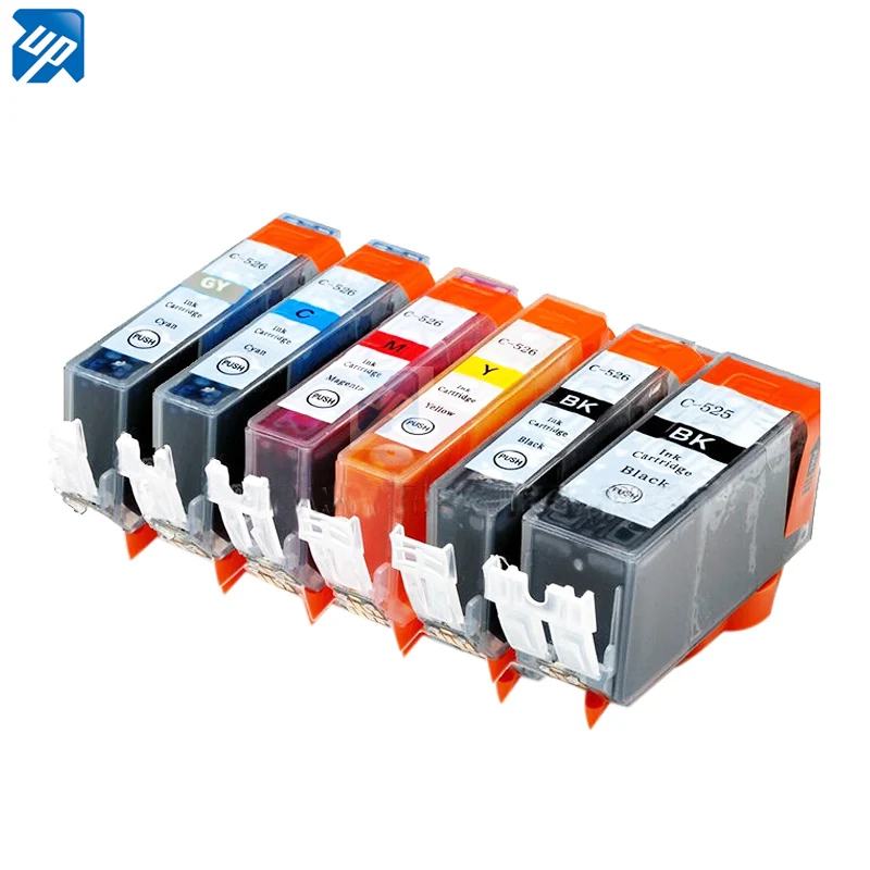 30 х картридж для CANON PGI525 CLI 526BK C М Г GY PIXMA MG6100 MG6150 MG6250 MG8150 MX715 885 895 принтера |