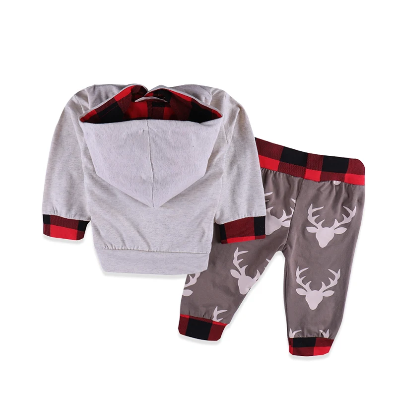 2019 Spring Autumn Baby Clothing Kids Clothes Boy Girls Tops Hoodies Pants Home Outfits 2Pcs Casual Sport Set | Детская одежда и