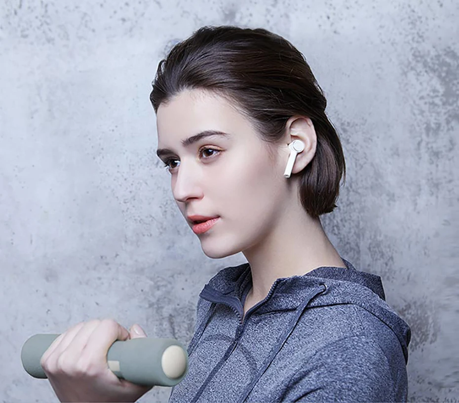 Xiaomi Air Bluetooth Eerphone AirDots Pro TWS ENC Беспроводная стереогарнитура ANC сенсорное управление AAC HD звук