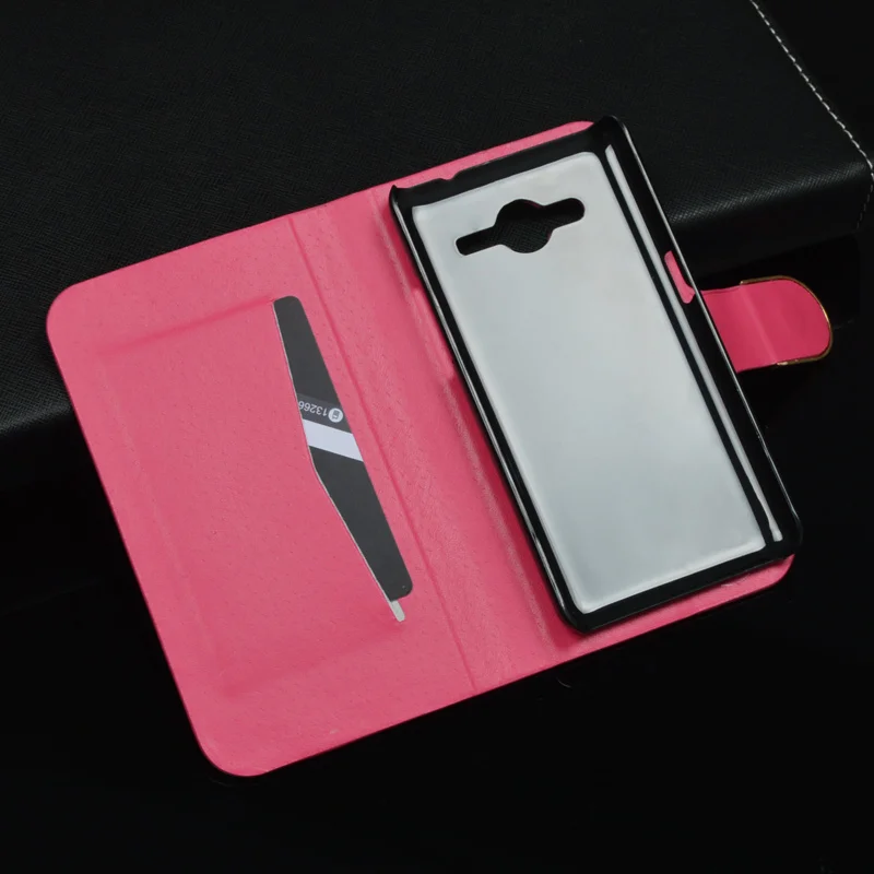 Для Samsung Galaxy Core 2 Dual SIM G355H SM G355 G3559 Case Bling Роскошный Кошелек PU Кожа Откидная Крышка