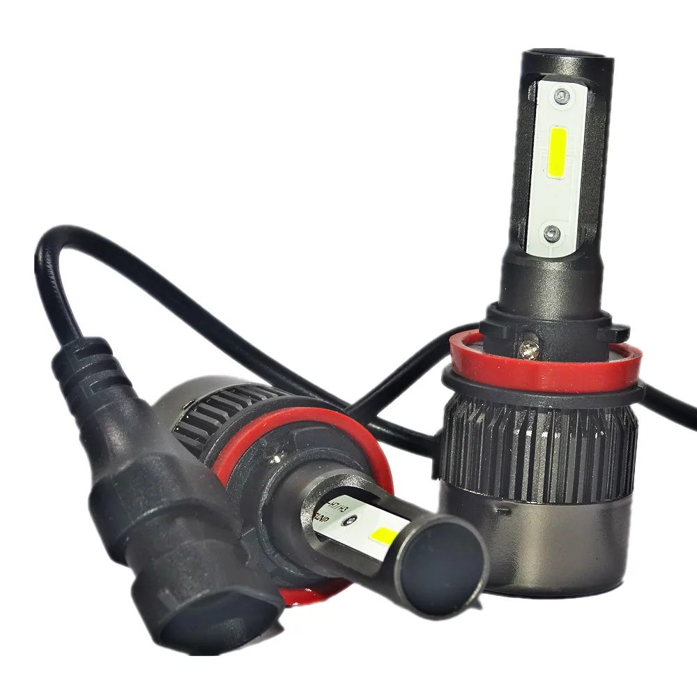 

2x H16 (JP) LED Lamp 42W 8000LM 6500K White LED Car Headlights Car Head Light Bulb Fog Light H11 Auto LED COB H8 Bulbs 12V 24V