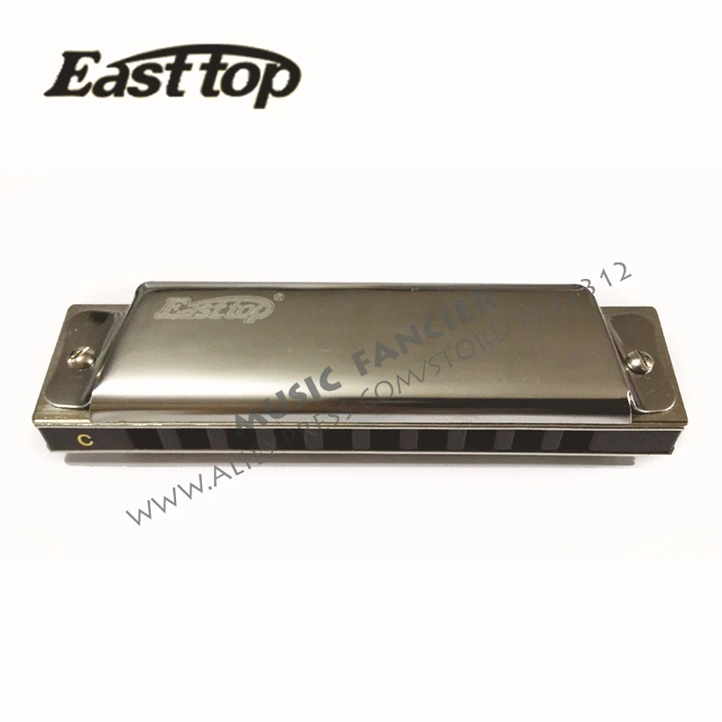 Высококачественный EASTTOP T10 10 отверстий овальная фотография Блюз (ключ C)
