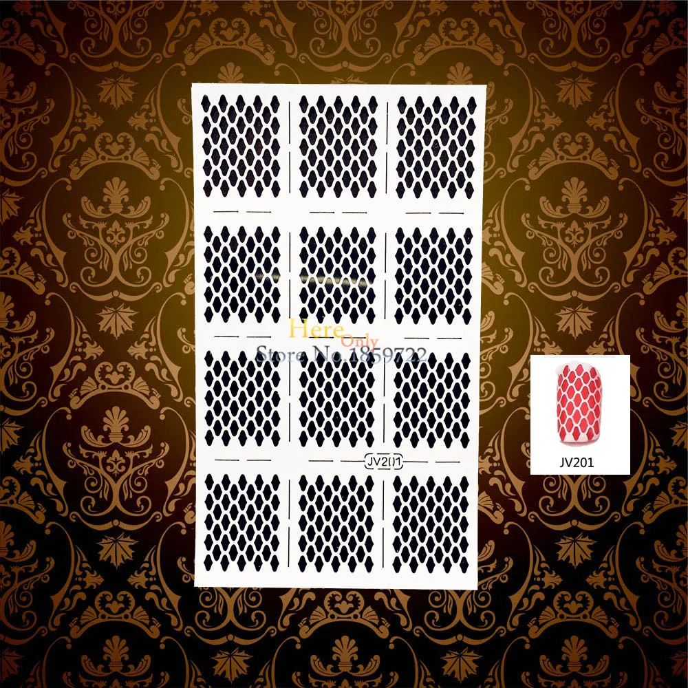 1 шт. Очаровательный 3D голографический винил для ногтей Маникюрные Переводные