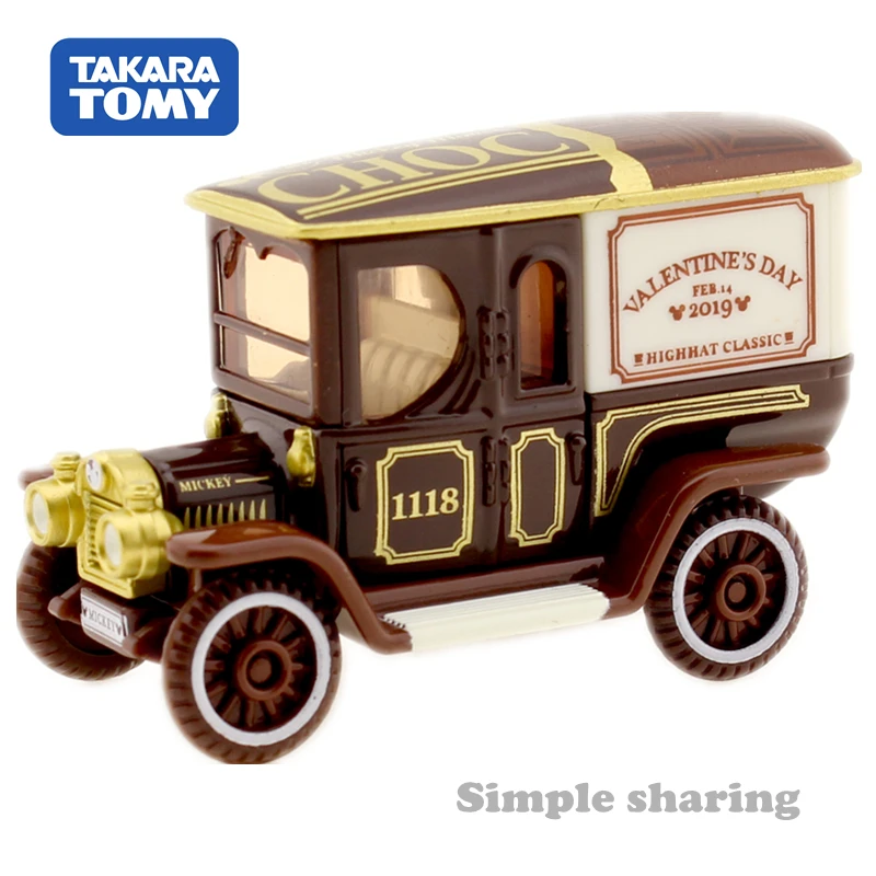 Классическая Автомобильная игрушка Takara Tomy Tomica мотор Диснея высокая шляпа Микки