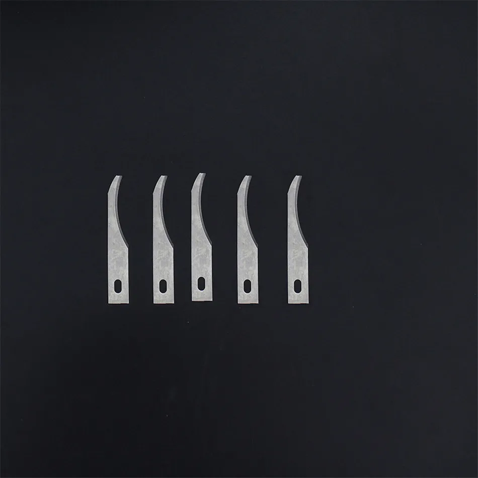5 шт. изогнутые технические инструменты для гравировки ремесла скульптуры ножа