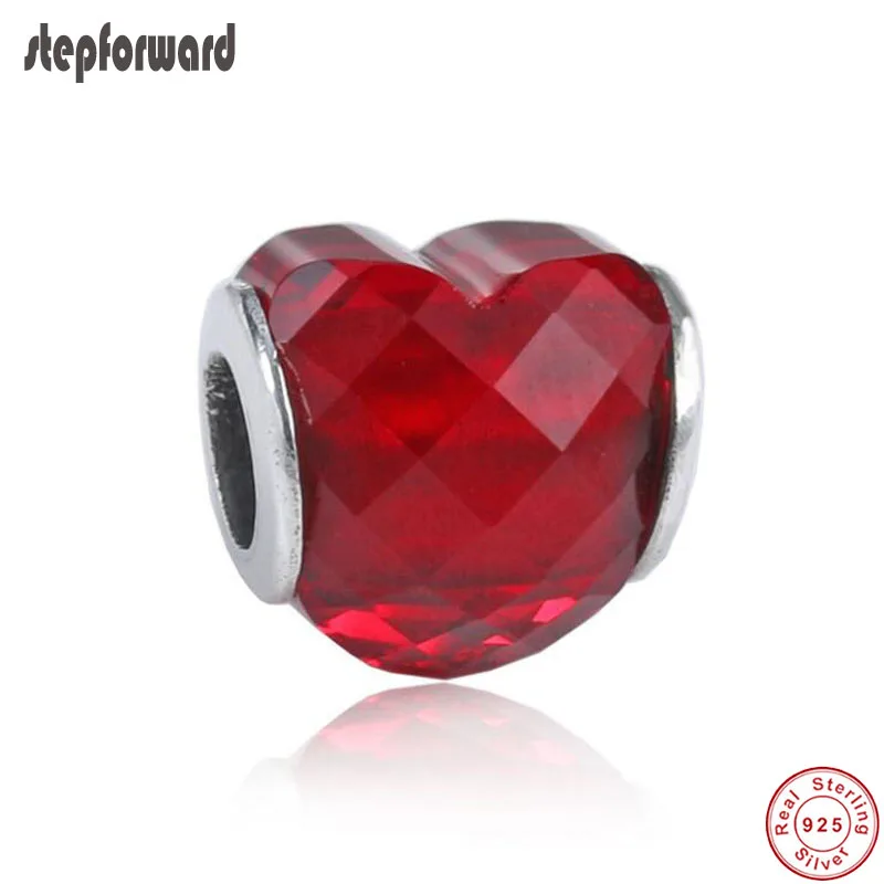 

Хорошее качество фантастический Кристалл вид 925 Стерлинговое Серебро теплообразный дизайн Шарм подходит Европейскому известному браслету