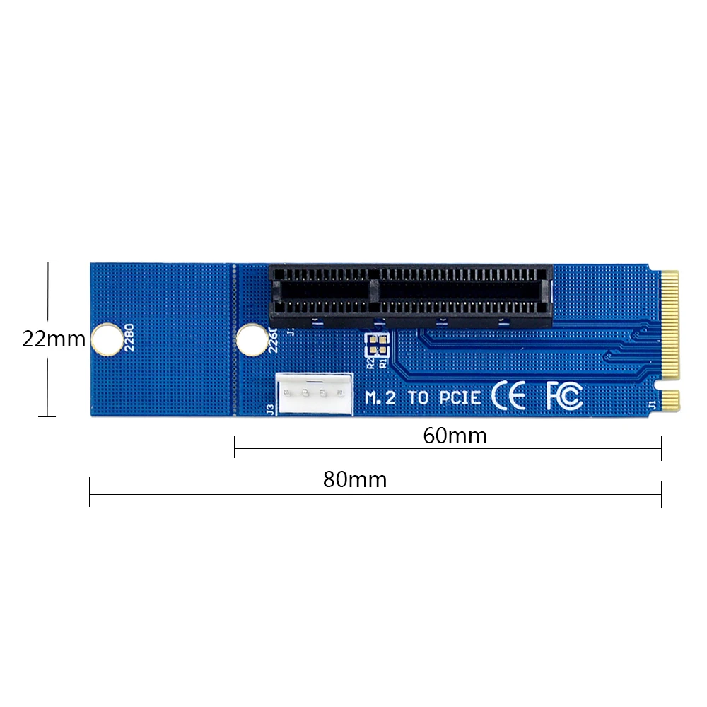 CHIPAL New NGFF M2 M.2 к PCI E 4x 1x слот переходник адаптер штырь гнездо PCIE множитель для