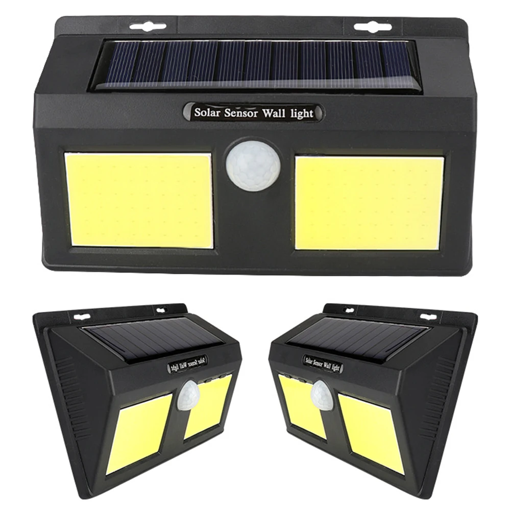 Высокомощный солнечный светильник COB Motion sensor Body индукционный настенный