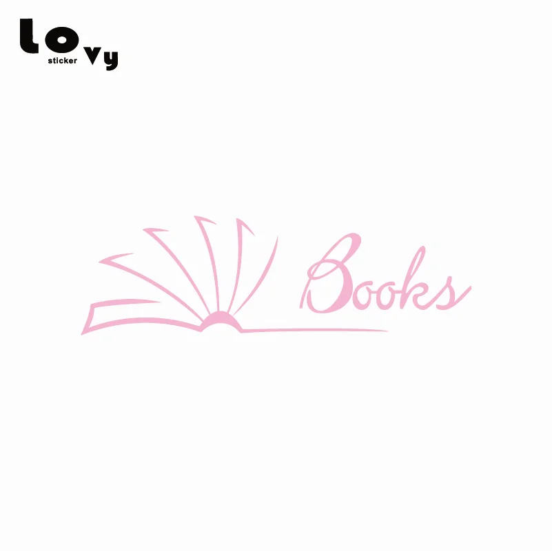 Библиотеки книги украшения дома аксессуары виниловые настенные наклейки для