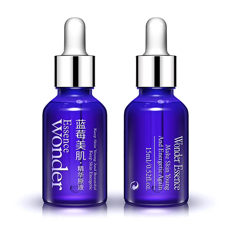 Маска для лица bioaqua Blueberry жидкость с гиалуроновой кислотой морщин старения чистая увлажняющая эссенция для отбеливания дневной крем масло H7JP