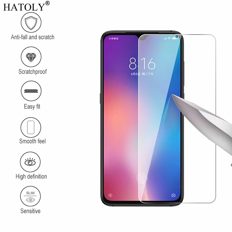 2 шт. закаленное стекло для Meizu Note 9 ультратонкая защита экрана HD закаленная пленка