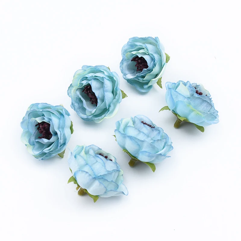 11 5pcs Autumn decoration diy christmas Garlands silk rose fake plants home wedding bridal accessories clearance artificial flowers - Цвет: 11