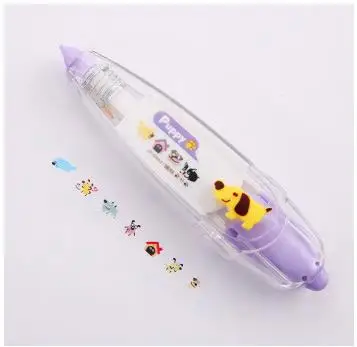 purple 1 шт. DIY Милая канцелярская коррекционная лента korektor школьные принадлежности papeleria cinta correctora papelaria материал escolar 00202 - Цвет: purple
