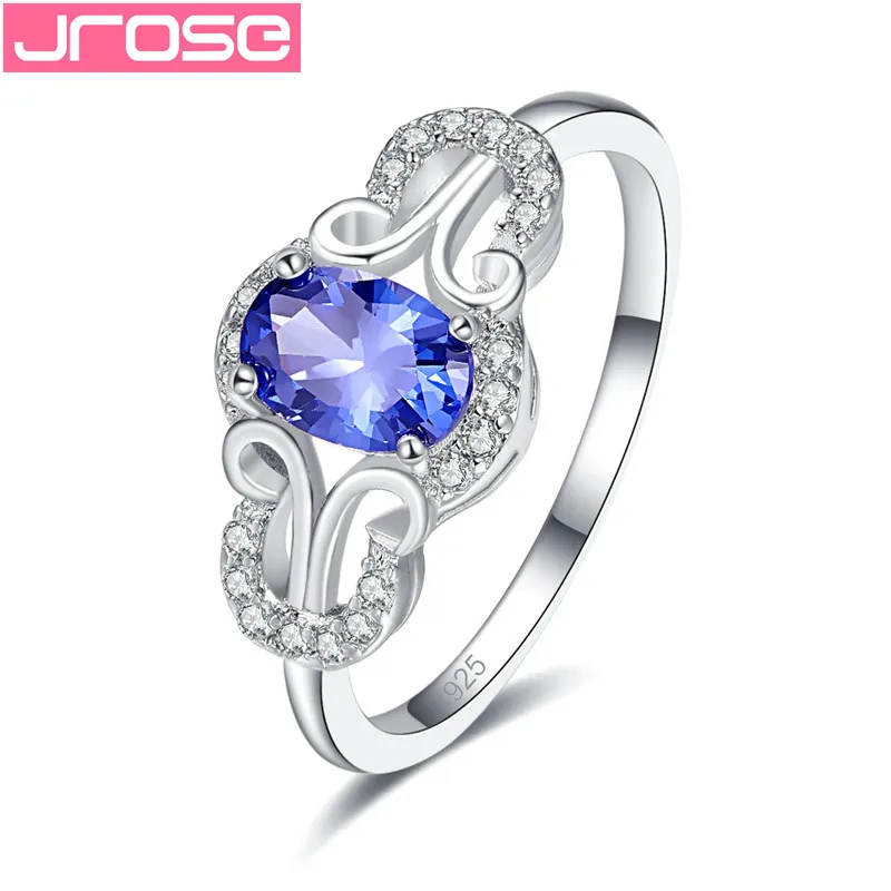Женское серебряное кольцо с фианитом JROSE подарочное ювелирное изделие для