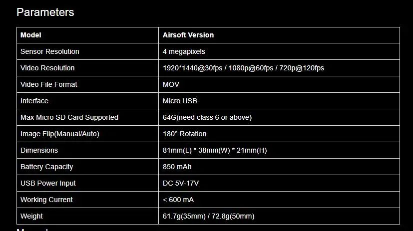 Новая версия RunCam RunCam2 Airsoft с 35 мм объективом для радиоуправляемого дрона и вертолета