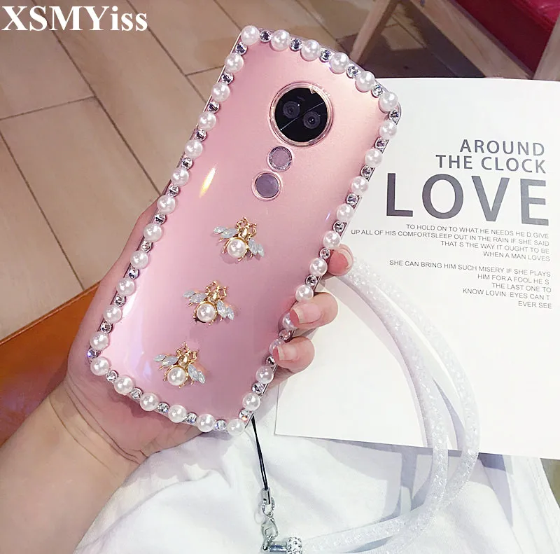 Роскошный чехол сверкающий с блестками для iphone X XS MAX XR 8 Plus 7 Crystal Bee 11 Pro 6 6S 5 5S SE| |