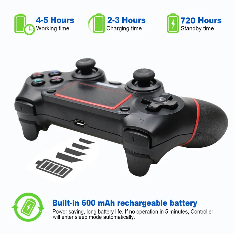 Беспроводной Bluetooth джойстик для PS4 геймпад консоли ps4 Playstation Dualshock 4 PS3|Геймпады| |