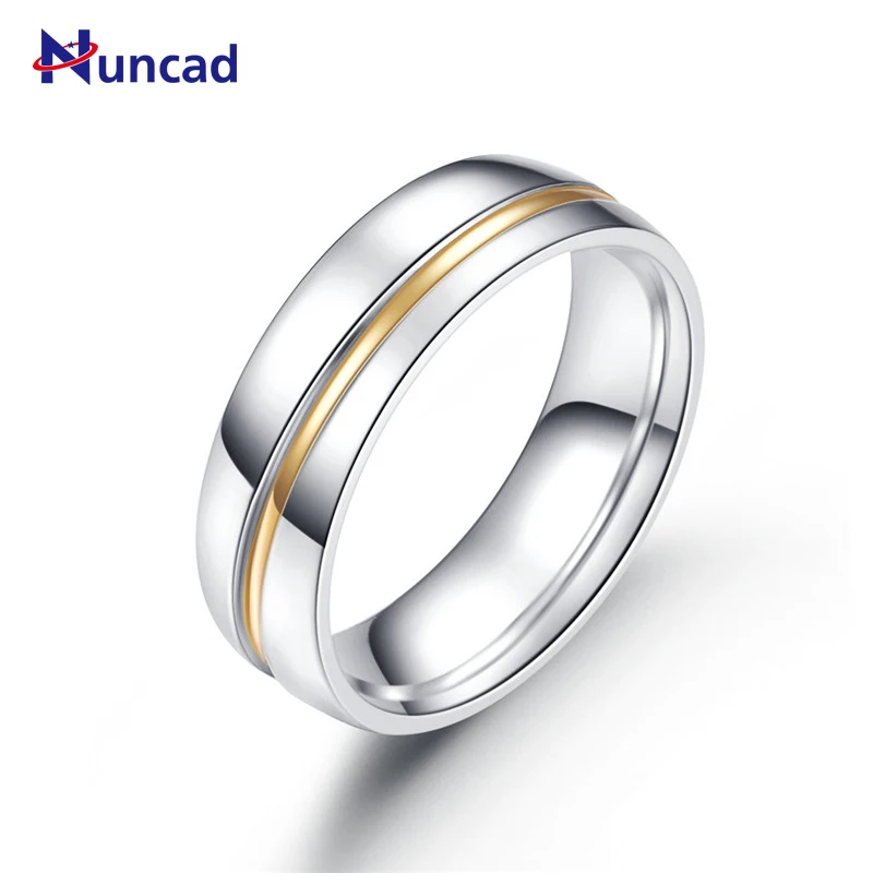 Простые Стильные однорядные обручальные кольца для мужчин Acero inoxidible Sieraden мужские