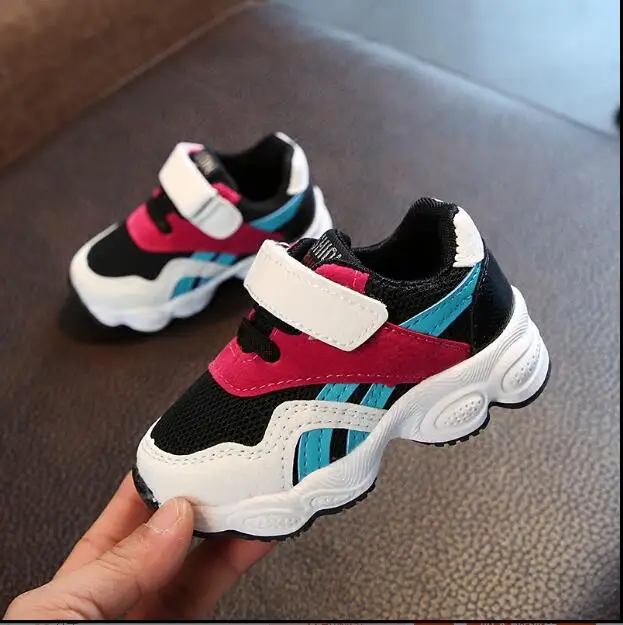 2018 children massage feet shoes spring boy sports breathable mesh running of the girls | Детская одежда и обувь