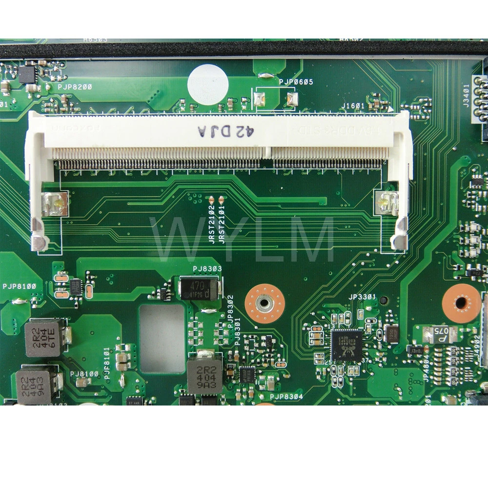 X551MA с N2815 Процессор REV 2 0 Материнская плата Asus ноутбука DDR3 60NB0480 MB1500 206 100% прошедший