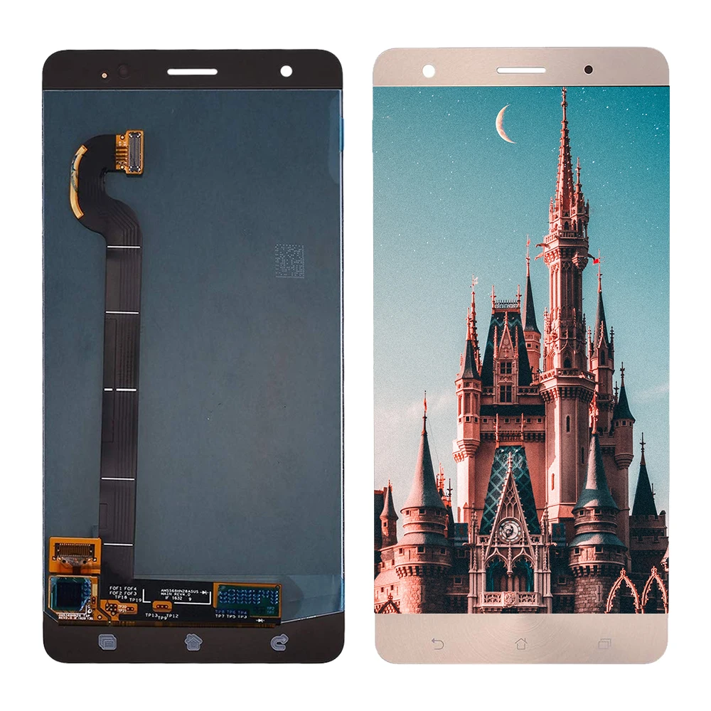 ЖК-дисплей 5 7 дюйма для ASUS Zenfone 3 Deluxe ZS570KL Z016D ZS550KL Z01FD Замена сенсорного экрана |