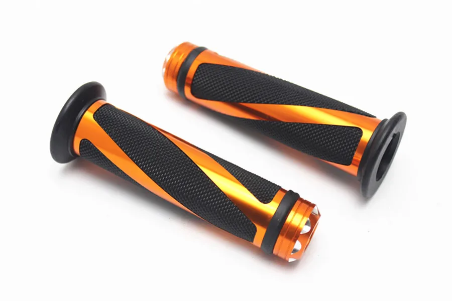 1 pair Universal 7/8'' inch 22mm motobike moto BAR END WEIGHT motorcycle Aluminium Grip handlebar Rubber BIKE GEL HAND grips |