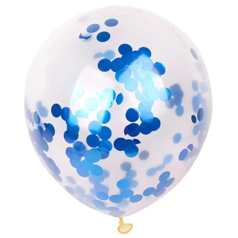 10pcs Round Blue 1 Набор воздушные шары на день рождения DIY вечерние украшения Воздушные шары стол поддержка стержня блесток шары для свадьбы и дня рождения вечерние украшения - Цвет: 10pcs Round Blue