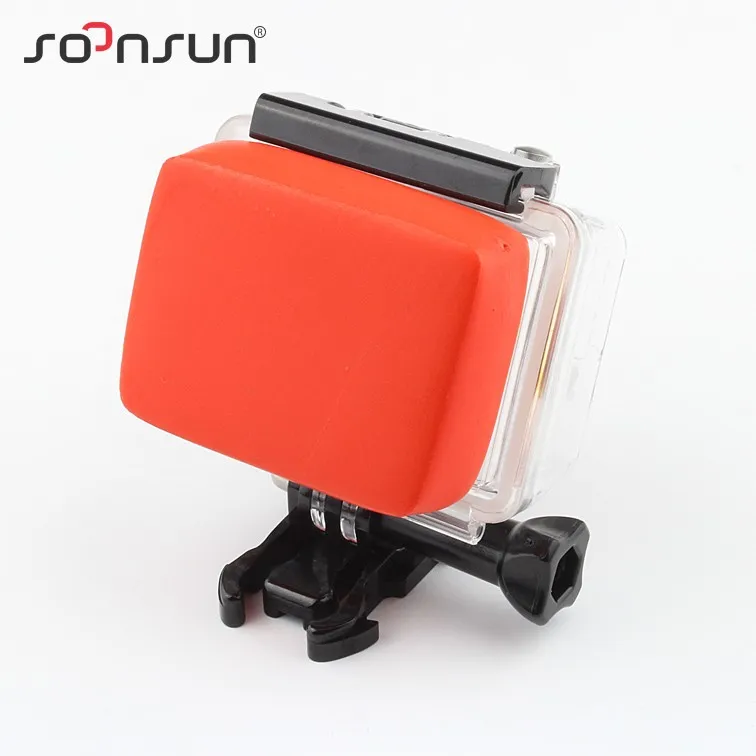 SOONSUN анти Раковина Губка поплавок Floaty Box + клейкая наклейка для GoPro Hero 8 7 6 5 4 DJI Osmo