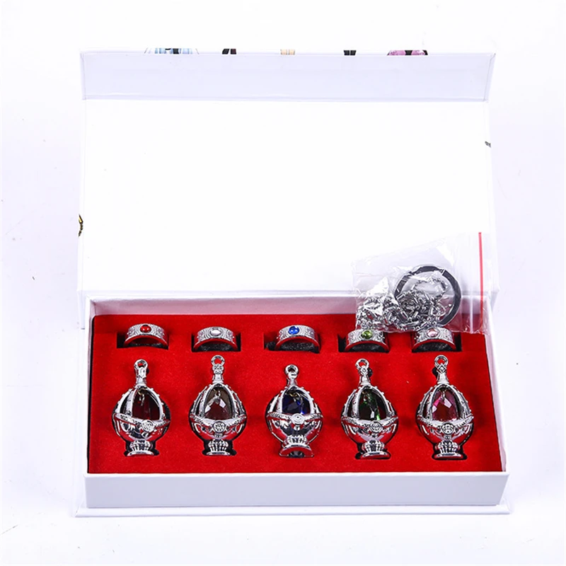 Косплей ювелирные изделия душа драгоценный камень ожерелье кольцо Puella Magi Madoka Magica