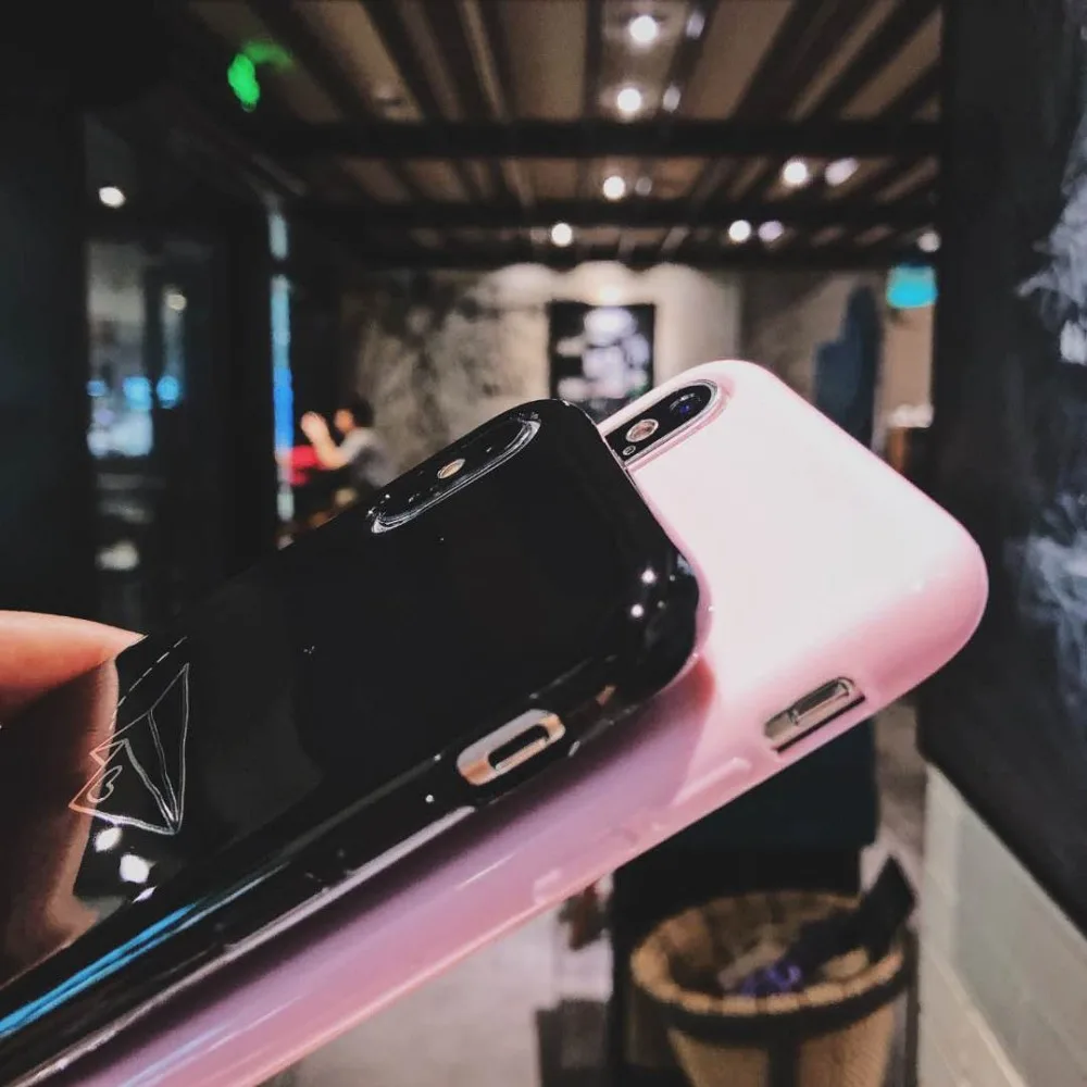 Для iPhone 6 6s Plus XS Max милый мягкий силиконовый чехол с мультяшным рисунком для 7 8 iphone