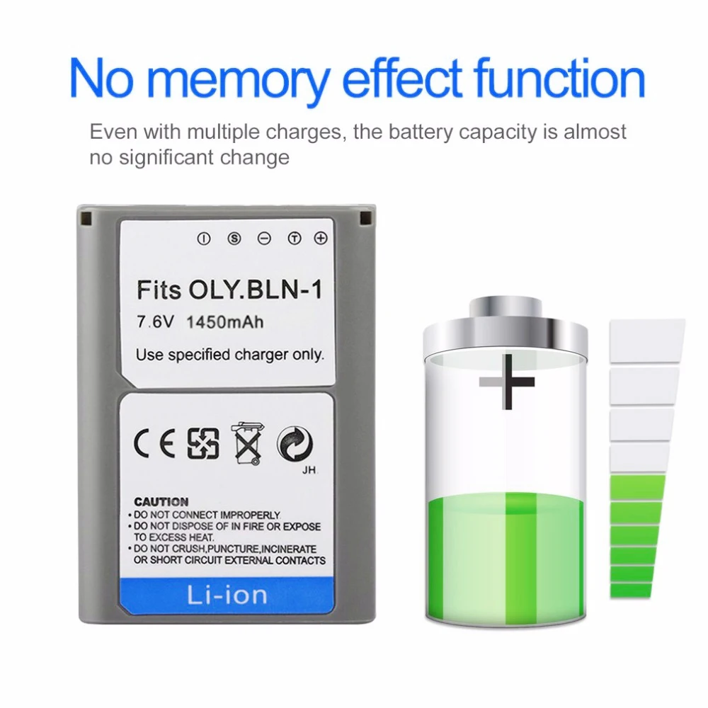 Doscing 7.4V 11450mAh BLN-1 PS-BLN1 Rechargeble Batteries for Olympus Battery E-M5 EM5 OMD OM-D Cameras Wholesale | Электроника